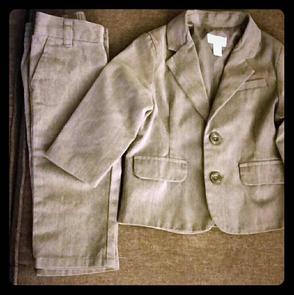 Grey Suit Set 12M